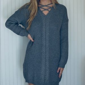 Sweater dress